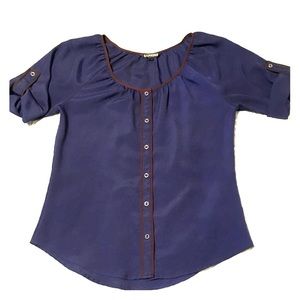 Express Navy Blouse